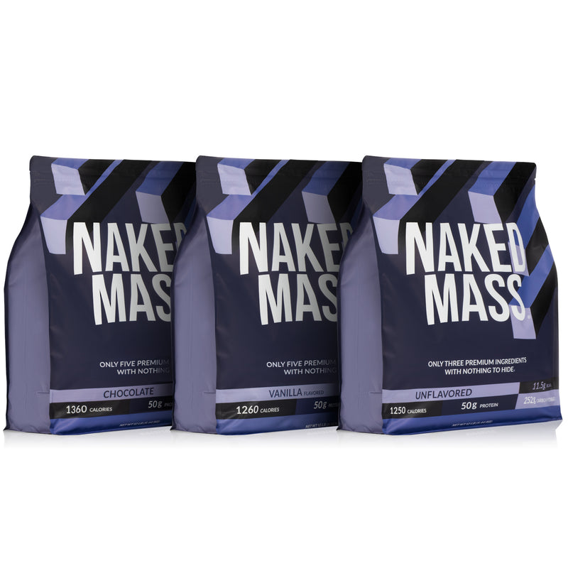 Mass Gainer Protein Supplement - Unflavored 12LB
