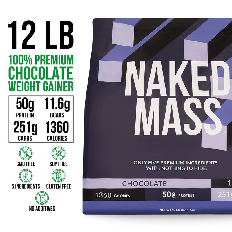 Chocolate Mass Gainer Protein Supplement - Chocolate 12LB