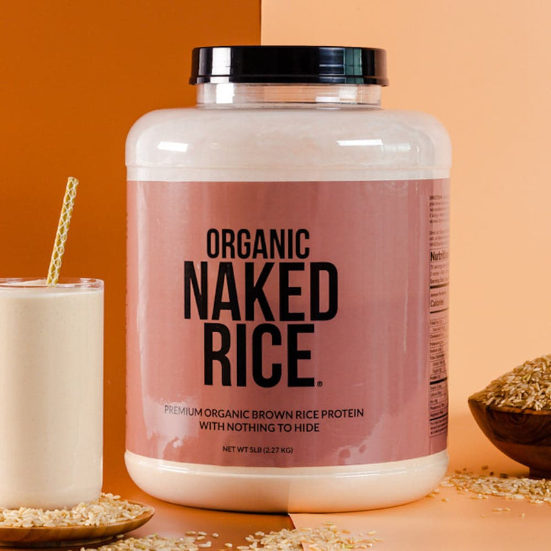 Organic Brown Rice Protein Powder - 5LB Unflavored